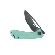 KUB331N Couteau Kubey Thalia Jade Front Flipper Lame Acier 14C28N IKBS - Livraison Gratuite