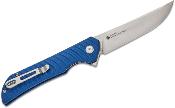 RKEP122ME Couteau RUIKE P122-ME Blue Micarta Lame Acier 14C28N Satin - Livraison Gratuite