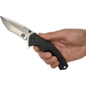 SKF422SE Couteau SKIF Knives Griffin Black Lame Tanto Acier 9Cr18MoV SW IKBS - Livraison Gratuite