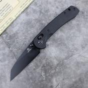 TD012FBK Couteau Defcon Ultra Lite Black Lame Acier 14C28N Wharncliffe IKBS - Livraison Gratuite