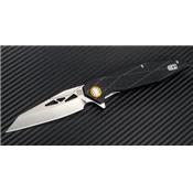 Couteau Artisan Cutlery Cygnus Black G-10 Lame Acier D2 ATZ1827PBKF - Livraison Gratuite