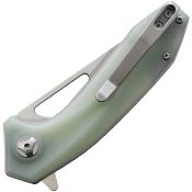 BEDC2204NA Couteau Beyond EDC Sirocco Jade G10 Lame Trailing Point Acier D2 Blade - Livraison Gratuite