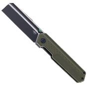 BTKG54C Couteau Bestech Tardis Od Green Lame Acier D2 Black/Satin IKBS - Livraison Gratuite