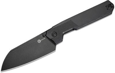 CIVC230081 Couteau CIVIVI Knives Hid Black Lame Reverse Tanto 14C28N IKBS - Livraison Gratuite