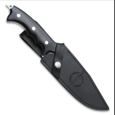 GH5027 Couteau Hibben Legacy Combat Fighter Lame Acier 7Cr17 Blade Etui Cuir - Livraison Gratuite