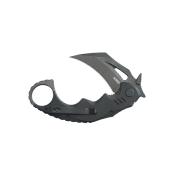 KUB262E Couteau Kubey Mini Wrath Karambit Black G10 Lame Acier BLK 14C28N IKBS - Livraison Gratuite