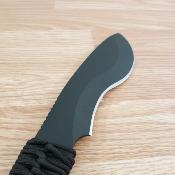 L101062B Kukkri Linton Cutlery Machete Black Lame Acier Inox Etui Green Nylon - Livraison Gratuite