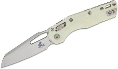 MCT210T10PMWH30 Couteau Microtech 210T-10PMWH30 MSI White Lame Acier M390MK Sheepsfoot Made USA - Livraison Gratuite