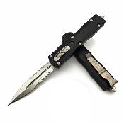 MCT22511 Couteau Automatique Microtech Auto Dirac D/E OTF PS Premium Dagger Button Lock Clip USA - Livraison Gratuite