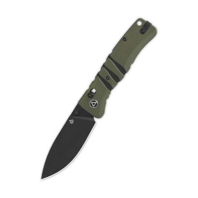 QS160C2 QSP Couteau Ripley Green G10 Lame Acier 14C28N BLK IKBS - Livraison Gratuite