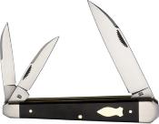 RRR022 Canif Rough Ryder Reserve Whittler 3 Lames Acier D2 Slip Joint Boite Collector - Livraison Gratuite