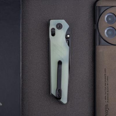 Couteau Real Steel Sacra Jade Lame Acier K110 Ikbs RS7711NB - Livraison Offerte