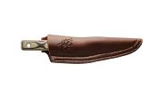 TPWDNP01 Couteau Tops Wood Nymph Lame Acier Carbone 1095 Etui Cuir Made USA - Livraison Gratuite