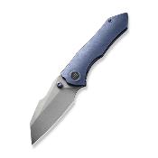 WE220053 Couteau We Knife High-Fin Blue Manche Titae Lame Acier CPM-20CV IKBS - Livraison Gratuite