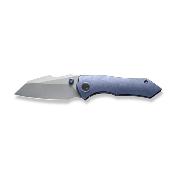 WE220053 Couteau We Knife High-Fin Blue Manche Titae Lame Acier CPM-20CV IKBS - Livraison Gratuite