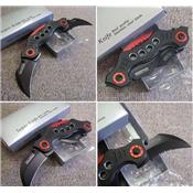 Couteau 2 pièces Speed Assist TAC-FORCE Karambit Acier Carbone TF669BK - Livraison Gratuite