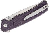 CIVC240123 Couteau CIVIVI Merit Purple Drop Point Lame Acier 14C28N IKBS -  Livraison Gratuite