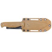 CTK183149HC Poignard Condor Fighter Tan Lame Acier Carbone 1075 Etui Zytel El Salvador - Livraison Gratuite