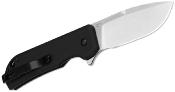 KIV3011A2 Couteau Kizer Nice Guy Black Lame Acier Nitro V SW IKBS - Livraison Gratuite