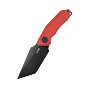 KUB382B Couteau Fixe Kubey Yokai Red Lame Tanto Acier 14C28N Etui Kydex - Livraison Gratuite