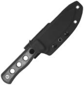 QS155B1 Couteau QSP Canary Fixed Blade Black Lame Acier Cr8Mo2VSi SW Etui Kydex - Livraison Gratuite