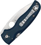 SC229GPCBL Couteau Spyderco Shaman Lame Acier CPM-SPY27 Satin Made USA - Livraison Gratuite