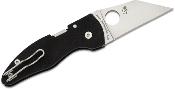 SC264GP Couteau Spyderco MicroJimbo Black G10 Lame Wharncliffe Acier S30V Made In USA - Livraison Gratuite