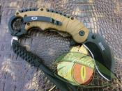 WAR005TN Karambit WithArmour Eagle Claw Tan Lame Acier 440C Etui Nylon - Livraison Gratuite