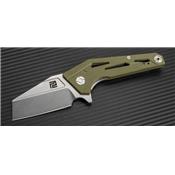 Couteau Artisan Ravine Green G-10 Acier D2 ATZ1819PGN - Free Shipping