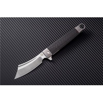 Couteau Artisan Cutlass Gray Titane Lame Acier S35VN ATZ1830GGY - Livraison Gratuite