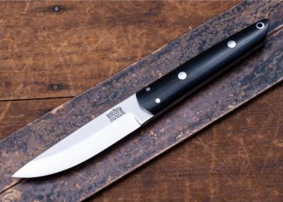 BA99KWMBC Couteau Bark River Kwaiken  Black Lame Acier S35VN Étui Cuir Made USA - Livraison Gratuite