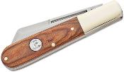 BCC2180 Couteau Bear & Son Heritage Large Barlow Walnut Lame Acier Carbone 1095 Slip Joint USA - Livraison Gratuite