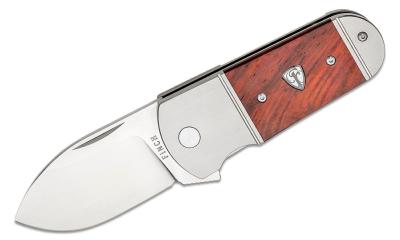 FKCBT201 Couteau Finch BUFFALO TOOTH Cocobolo/Titanium Lame Acier 154CM IKBS - Livraison Gratuite