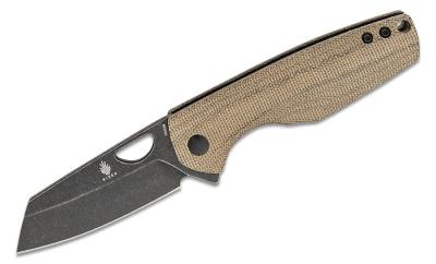 KIV3628C2 Couteau Kizer Sparrow OD Green Lame Acier 154CM Blk IKBS - Livraison Gratuite