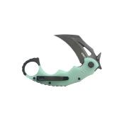 KUB262L Couteau Kubey Mini Wrath Karambit Jade G10 Lame Acier BLK 14C28N IKBS - Livraison Gratuite