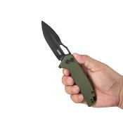 KUB316B Couteau Pliant Kubey RDF Od Green Lame Acier AUS-10 Blk IKBS - Livraison Gratuite