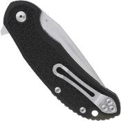 SMGC221BK Couteau Steel Will Cutjack C22-1BK Black Lame Drop Point Acier D2 - Livraison Gratuite