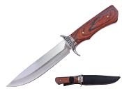 STT22045 Couteau S-Tec Bowie Lame Acier 3Cr13 Etui Nylon - Livraison Gratuite