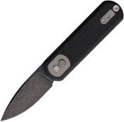 VOSA0722 Couteau Vosteed Corgi Pup Damas Lame Drop Point IKBS Trek Lock - Livraison Gratuite