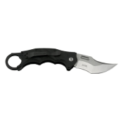 WAR040BK Karambit WithArmour Lynx Black Lame Acier 440C Button Lock Etui Nylon - Livraison Gratuite