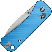 WE230751 Couteau WE Knife Banter 2 Blue Lame Acier S35VN Crossbar Lock IKBS - Livraison Gratuite