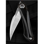 BTKT2004A Couteau Bestech Knives Ivy Black Lame S35VN Manche Titane - Livraison Gratuite