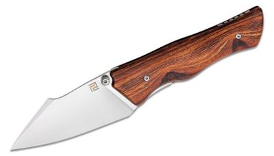 ATZ1851PWD Couteau ArtisanCutlery Ahab Wood Lame Acier AR-RPM9 IKBS - Livraison Gratuite