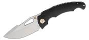 ATZ1860PMBK Couteau ArtisanCutlery Xcellerator Black Lame Acier AR-RPM9 SW IKBS - Livraison Gratuite