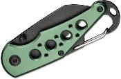 CIVC23062B3 Couteau CIVIVI Pragma Green Lame Acier Nitro-V Blackwash Carabiner/Bottle Opener IKBS - Livraison Gratuite