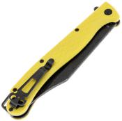 DGRTPFYLBW Couteau Daggerr Toothpick Yellow Lame Acier 8Cr14MoV Black - Livraison Gratuite