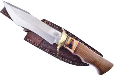 FCW692WW Poignard Frost Cutlery Forest Guardian Walnut Lame Acier Inox Etui Cuir - Livraison Gratuite