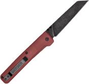 G1067528 Couteau Gerber Pledge Red Lame Reverse Tanto Acier 7Cr17MoV - Livraison Gratuite