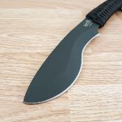 L101062B Kukkri Linton Cutlery Machete Black Lame Acier Inox Etui Green Nylon - Livraison Gratuite