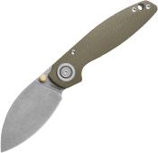 VOSA2804 Couteau Vosteed Shilin Cutter Green G10 Lame Acier 154CM SW IKBS - Livraison Gratuite